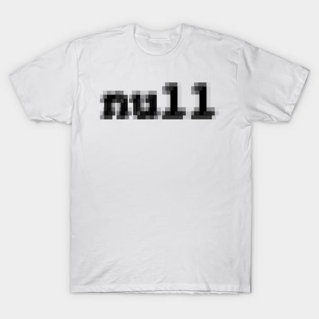 null T-Shirt by findingNull